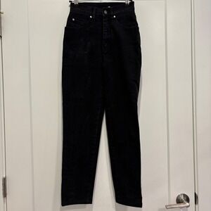 Vintage Levis‎ 57912-3660 Orange Tab High Waisted Tapered Leg Black Jeans
